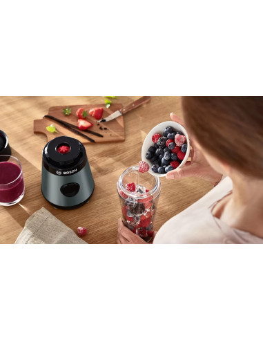 Blender Kielichowy Bosch Vitapower Serie 2 Mmb2111S 0,6L | 450W | Srebrny