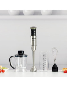 Blender Ręczny Z Akcesoriami Taurus 1500W (Choper, Trzepaczka,Stalowa Końcówka, Miarka) 2