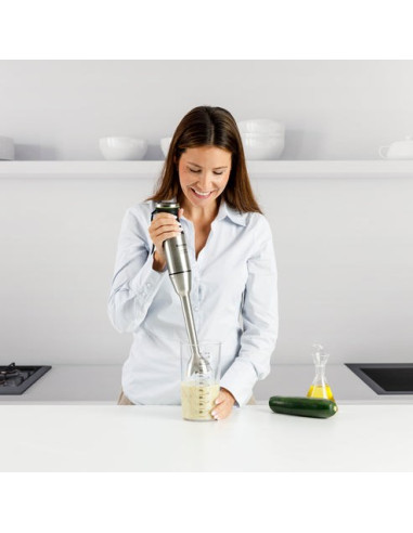 Blender Ręczny Z Akcesoriami Taurus 1500W (Choper, Trzepaczka,Stalowa Końcówka, Miarka)