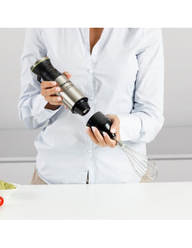 Blender Ręczny Z Akcesoriami Taurus 1500W (Choper, Trzepaczka,Stalowa Końcówka, Miarka)
