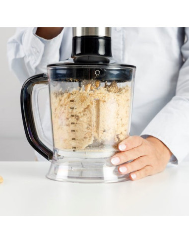 Blender Ręczny Z Akcesoriami Taurus 1500W (Choper, Trzepaczka,Stalowa Końcówka, Miarka)