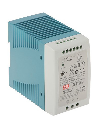 Mdr-100-48 Zasilacz Na Szynę Din