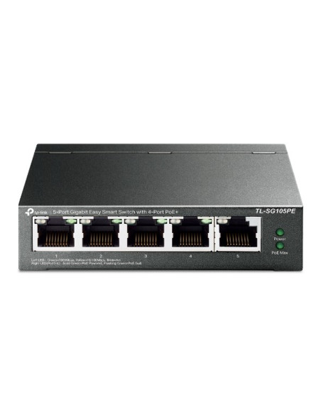 Switch Tp-Link Tl-Sg105Pe, 5 Portów Rj45 10/100/1000 Mb/S, 4 Porty Poe+