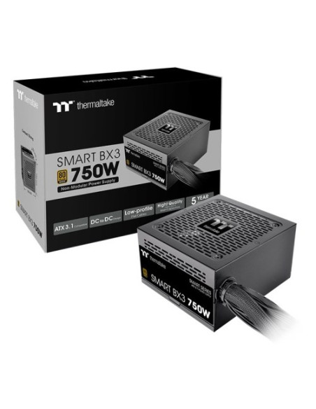 Thermaltake Smart Bx3 550W 80+Bronze Atx3.1 Pci-E 5.0 Single Rail Dc-Dc Ps-Spd-0550Nnfabe-3