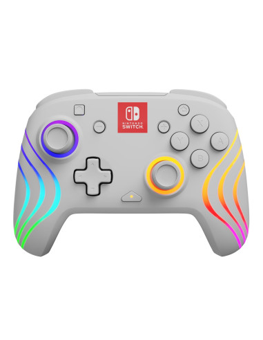 Pdp Afterglow Wave Biały Usb Gamepad Analogowa/Cyfrowa Nintendo Switch, Nintendo Switch Lite, Nintendo Switch Oled