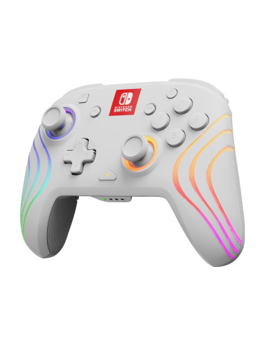 Pdp Afterglow Wave Biały Usb Gamepad Analogowa/Cyfrowa Nintendo Switch, Nintendo Switch Lite, Nintendo Switch Oled