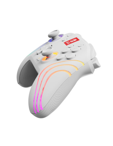 Pdp Afterglow Wave Biały Usb Gamepad Analogowa/Cyfrowa Nintendo Switch, Nintendo Switch Lite, Nintendo Switch Oled