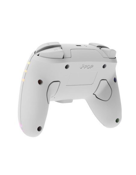 Pdp Afterglow Wave Biały Usb Gamepad Analogowa/Cyfrowa Nintendo Switch, Nintendo Switch Lite, Nintendo Switch Oled