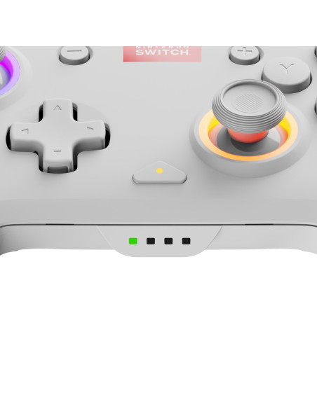 Pdp Afterglow Wave Biały Usb Gamepad Analogowa/Cyfrowa Nintendo Switch, Nintendo Switch Lite, Nintendo Switch Oled