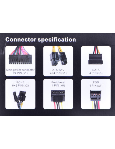 Zasilacz Thermaltake Litepower Rgb Ps-Ltp-0650Nhsane-1 (650 W  Aktywne  120 Mm)