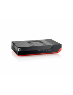Levelone Gsw-0507 Przełącznik Sieciowy Nie Zarządzany Gigabit Ethernet (10/100/1000) Czarny, Czerwony 2