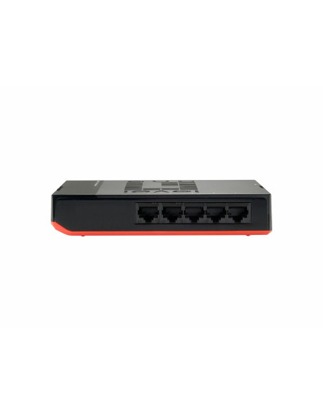 Levelone Gsw-0507 Przełącznik Sieciowy Nie Zarządzany Gigabit Ethernet (10/100/1000) Czarny, Czerwony