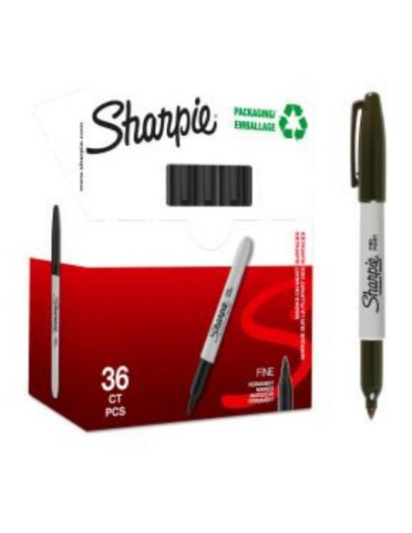 Sharpie 2025040 Marker 36 Szt. Czarny