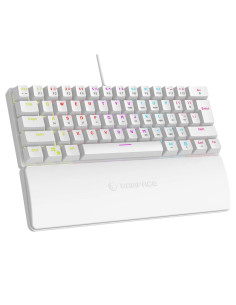 Rampage Klawiatura Mechaniczna Plower K60 Biała