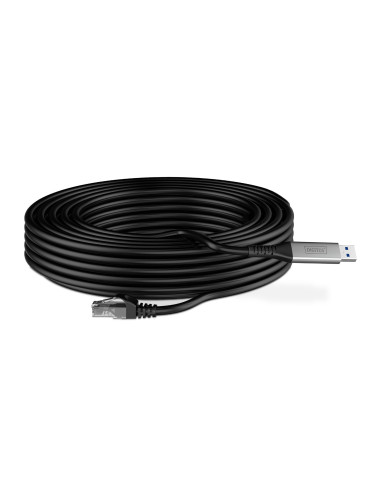Digitus Kabel Usb-A - Rj45 Ethernet, 1 Gbit/S, 15 M