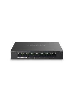 Mercusys Ms108Gp Łącza Sieciowe Zarządzany Gigabit Ethernet (10/100/1000) Obsługa Poe Czarny 2