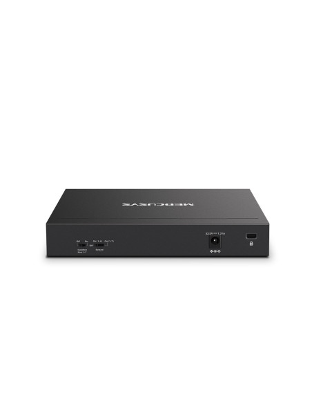 Mercusys Ms108Gp Łącza Sieciowe Zarządzany Gigabit Ethernet (10/100/1000) Obsługa Poe Czarny