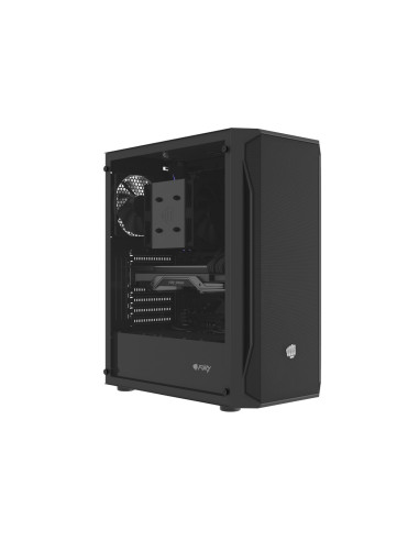 Obudowa Fury Shobo Sh4F Midi Tower Z Oknem Czarna
