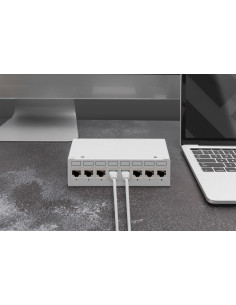 Digitus Moduł Cat 6A Keystone, Ekranowany Z Inteligentnym Menedżerem Kabli - 8 Szt. 2