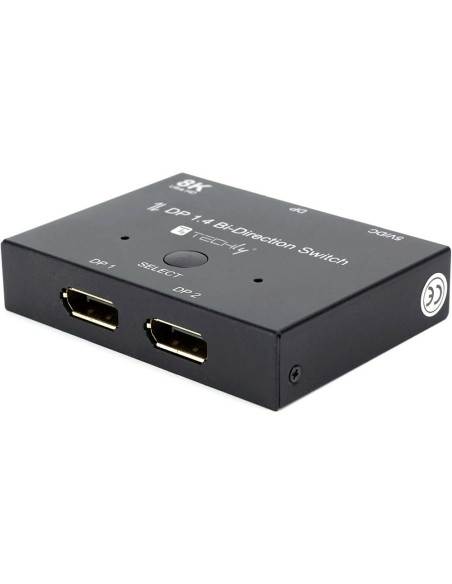 Techly Idata-Dp-2Dp-8Kt Przełącznik Wideo Displayport