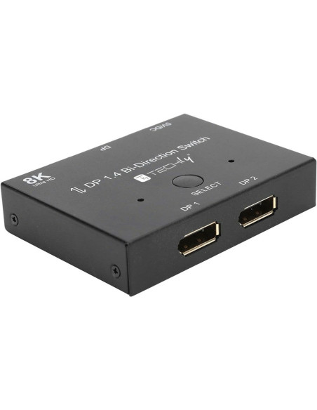 Techly Idata-Dp-2Dp-8Kt Przełącznik Wideo Displayport