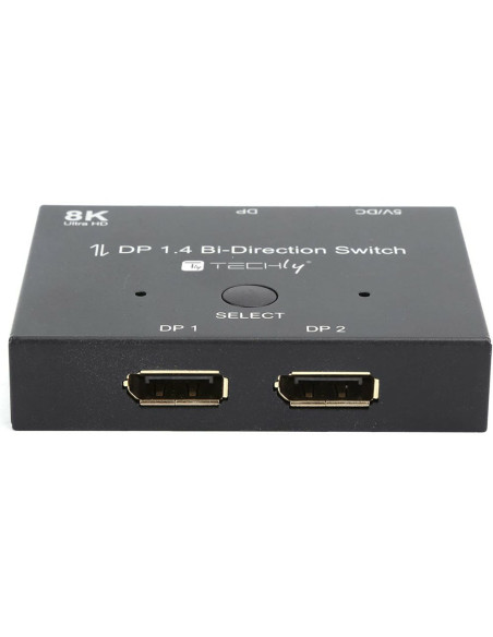 Techly Idata-Dp-2Dp-8Kt Przełącznik Wideo Displayport