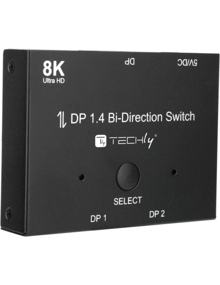 Techly Idata-Dp-2Dp-8Kt Przełącznik Wideo Displayport