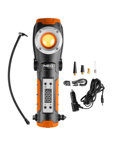 Lampa Akumulatorowa 800 Lm Z Kompresorem