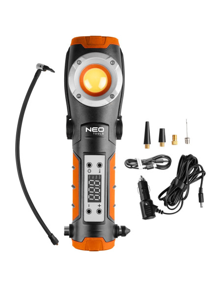 Lampa Akumulatorowa 800 Lm Z Kompresorem