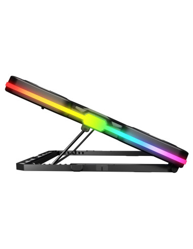 Rampage Gamingowa Podstawka Chłodząca Pod Laptop Glacier Czarna