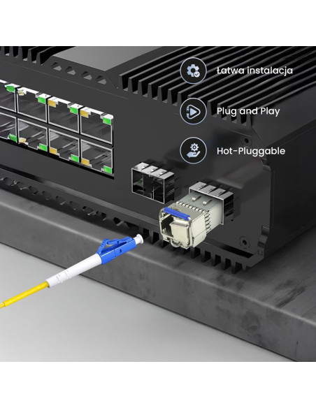 Extralink Moduł Sfp+ Wdm Sfp+ 10G 10Gbps 1270/1330Nm, Single Mode, 20Km, Lc, Dom, Para