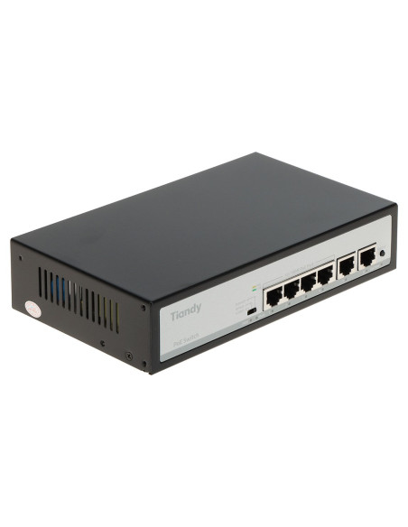 Switch Poe Tc-P3S06 Spec:f/0420/At/55 4-Portowy Tiandy
