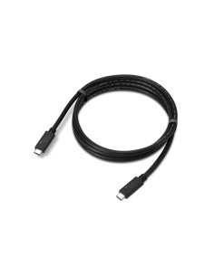 Lenovo 4X91U92143 Kabel Usb Usb4 Gen 2X2 1,5 M Usb C 20 Gbit/S Czarny