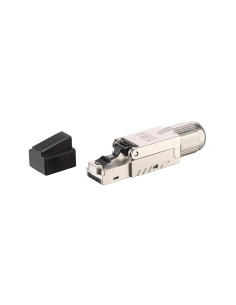 Equip 121172 Wtyczka Rj-45 Czarny, Stal Nierdzewna