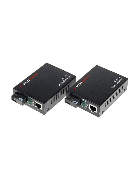 Media Konwerter Jednomodowy Komplet Txrx M-207M Ultimode