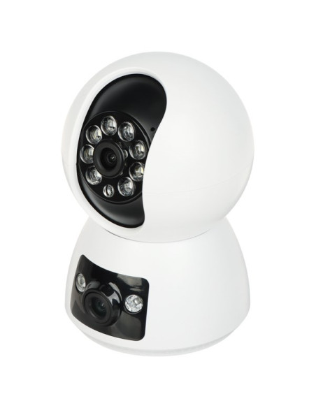 Podwójna Kamera Ip Obrotowa Wewnętrzna Apti-W21A1-Tuya Tuya Smart Wi-Fi, - 1080P 2 X 3.6 Mm