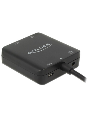 Delock 62784 Konwerter Plików Audio Czarny