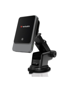 Verbatim Charge 'N' Drive Smartfon Czarny Usb Bezprzewodowe Ładowanie Szybkie Ładowanie Automatyczna 2