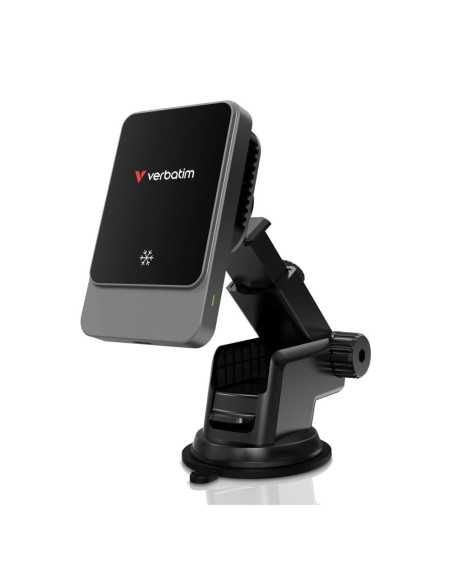 Verbatim Charge 'N' Drive Smartfon Czarny Usb Bezprzewodowe Ładowanie Szybkie Ładowanie Automatyczna