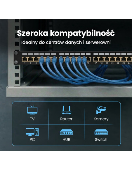 Extralink Patchpanel Cat5E Stp V2 24 Porty