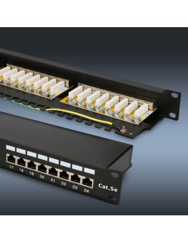 Extralink Patchpanel Cat5E Stp V2 24 Porty