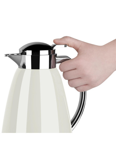 Termos Tefal K3034014 (1000 Ml   Szkło, Tworzywo Sztuczne  Kolor Biały)