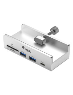 Equip 128968 Huby I Koncentratory Usb 3.2 Gen 1 (3.1 Gen 1) Type-A 5000 Mbit/S Aluminium 2