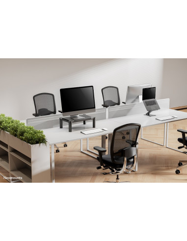 Neomounts Nsmonitor20 Uchwyt / Stojak Do Monitorów 81,3 Cm (32") Czarny Biurko
