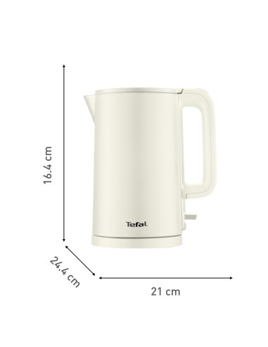 Tefal Thermo Protect Ko140Ae0 Czajnik Elektryczny 1,5 L 1500 W Biały