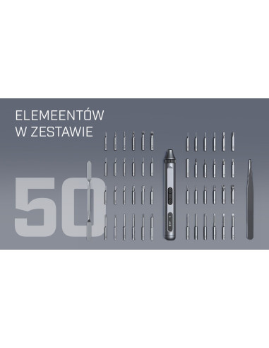 Extralink Powerlink Wkretak Elektryczny 50 W 1 Set Screwdriver Electric 50 In 1