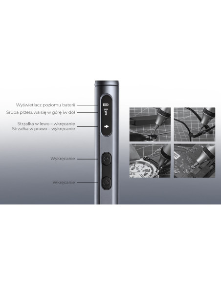 Extralink Powerlink Wkretak Elektryczny 50 W 1 Set Screwdriver Electric 50 In 1