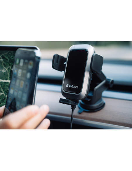 Verbatim Fwc-03 Pro Qi Fast Wireless Autoladegerät Retail Czarny