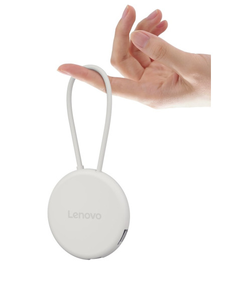 Lenovo Slim Usb-C 3.2 Hub Usb 3.2 Gen 2 (3.1 Gen 2) Type-C 10000 Mbit/S Szary