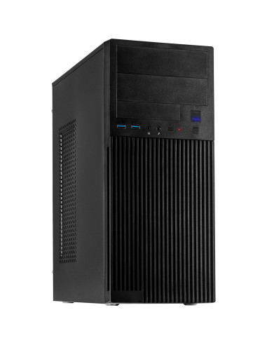 Inter-Tech It-2815 Linear Midi Tower Czarny